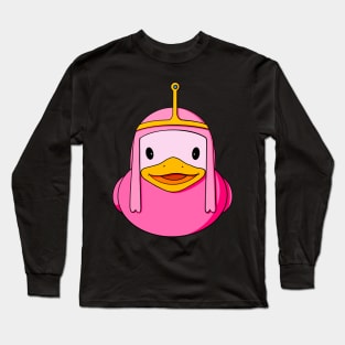 Princess Bubblegum Rubber Duck Long Sleeve T-Shirt